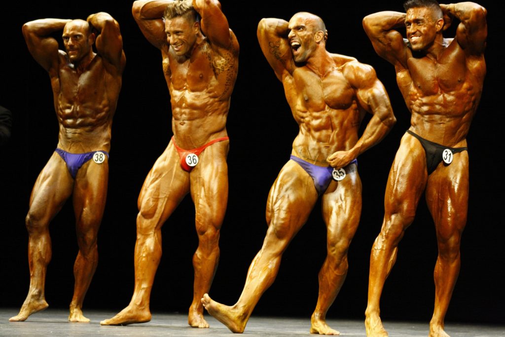 From Pixabay, by fvasallo, "Body Builders"